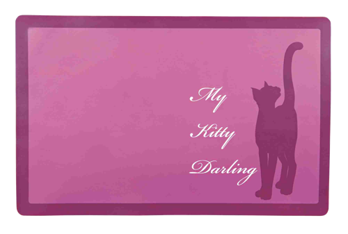 My Kitty Darling Napfunterlage lila
