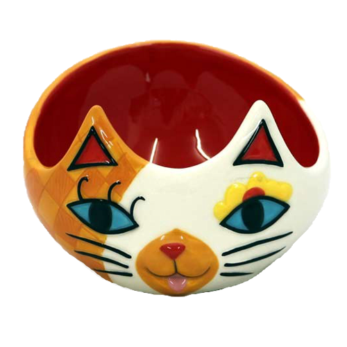 Katzen Schale Keramik