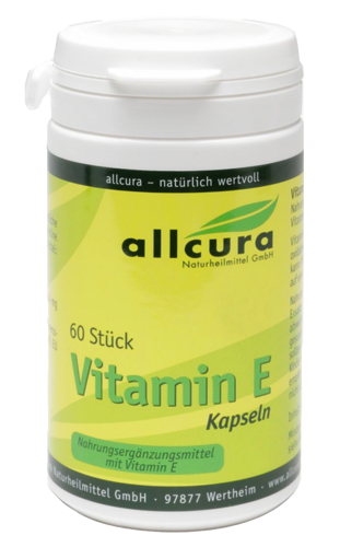 Allcura Vitamin-E Kapseln 60 Stück