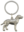 3D-Schlüsselanhänger Labrador