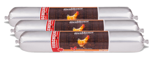 Steakhouse Reinfleisch Wurst Geflügel 3x600g